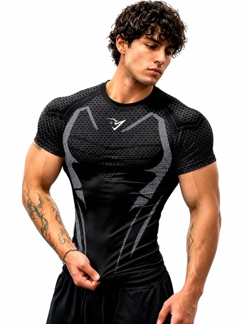 Camiseta de Compresión estilo GYM
